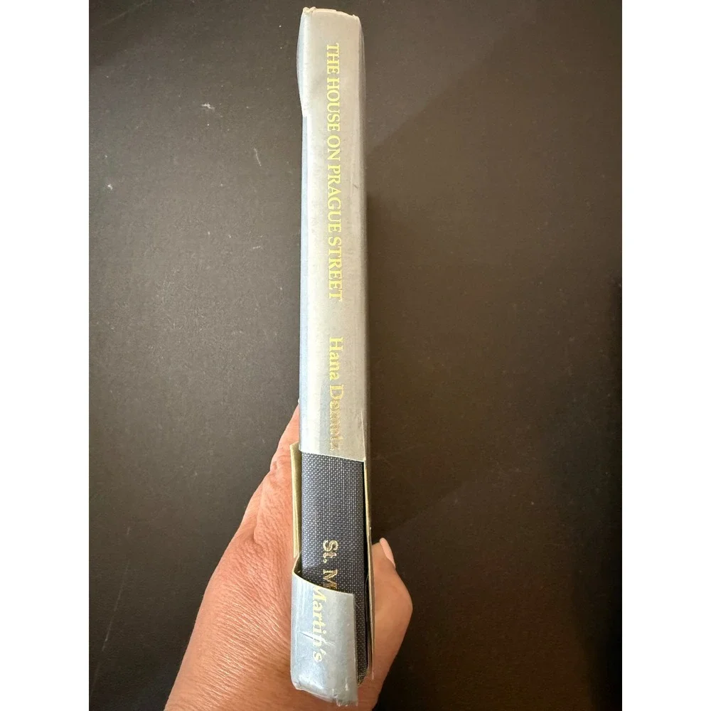 The House on Prague Street Hana Demetz Hardcover 1980 WWII‎ Fiction